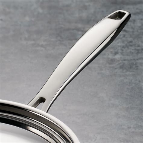 3 Qt Tri Ply Clad Stainless Steel Covered Deep Sauté Pan Tramontina US