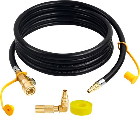 Amazon 12 FT Quick Connect Propane Hose For RV To Grill RV