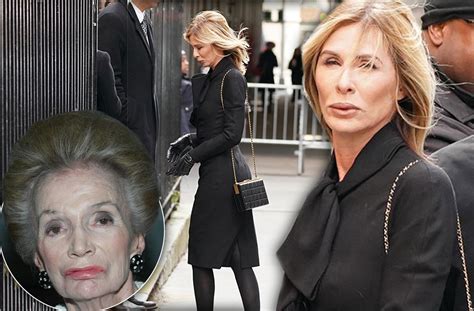 Former 'RHONY' Star Carole Radziwill Attends Mother-In-Law's Funeral