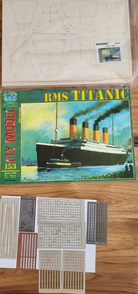 Titanic Komplet Laser W Fly Model Nr