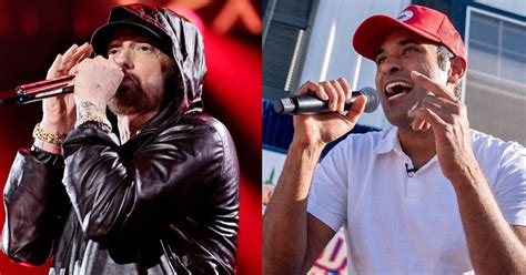 Eminem Takes Legal Action Against Vivek Ramaswamy Over Rapping His