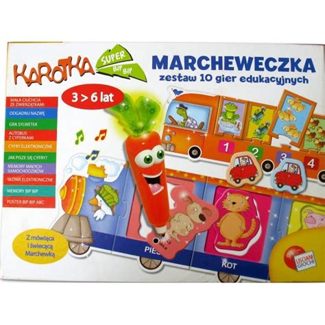 Marcheweczka Zestaw 10 Gier Edukacyjnych Liscianigiochi Zabawki