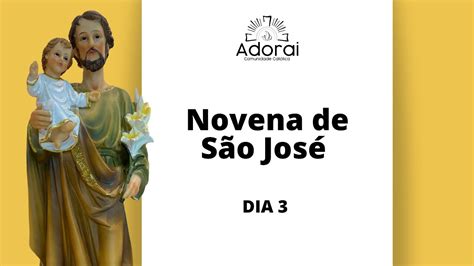 Novena De São José Dia 03 Youtube