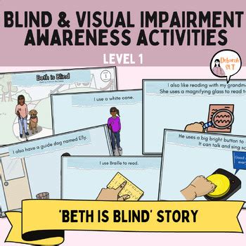 Blind and Visual Impairment Awareness Activities | Kindergarten, Grades ...