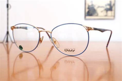 Vintage Eyeglass Wire Rim 1990s By Lamy New Old Stock Glasses Etsy