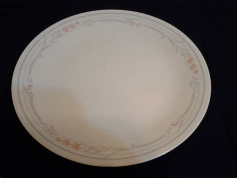 Corning Corelle Rose Pattern 1025 Plate Peachgray Plates