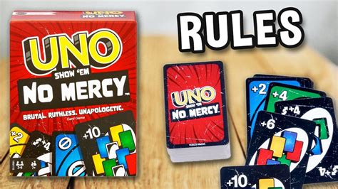 How To Play Uno Show Em No Mercy Gameplay Rules Spielregeln