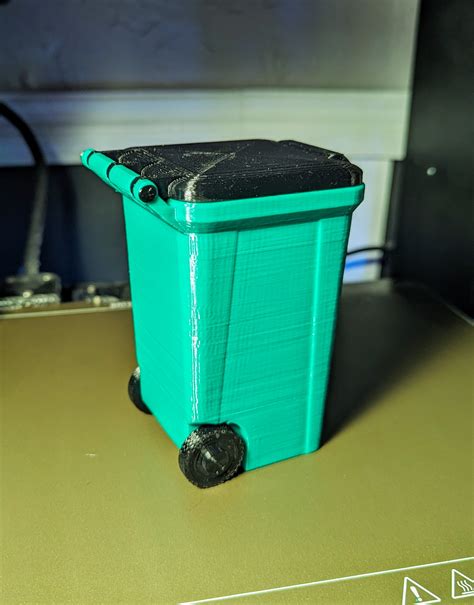 Mini Garbage Bin By Adamhglass Download Free Stl Model