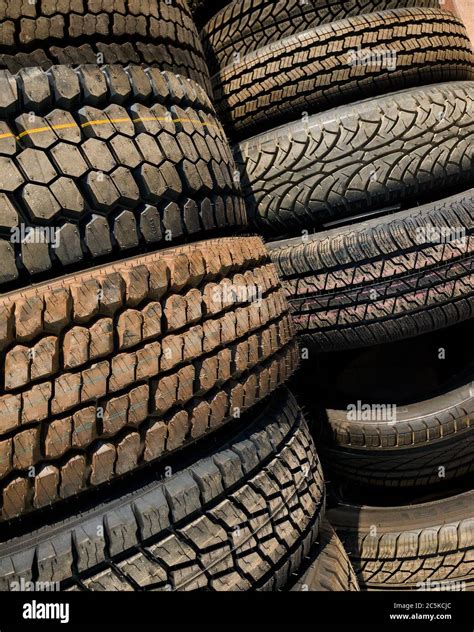 Assortment Of New Car Tires Stock Photo Alamy