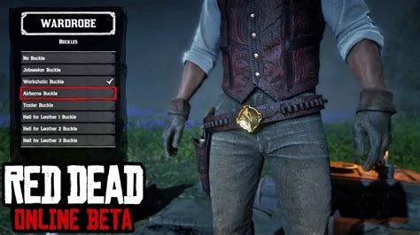 How To Change Belt Buckles Red Dead Online Rdr2 Online Buckles