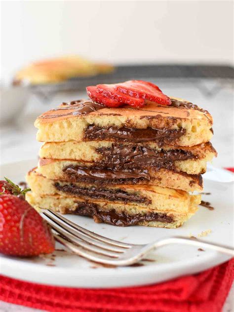 Nutella Pancakes Recipe Marcellina In Cucina