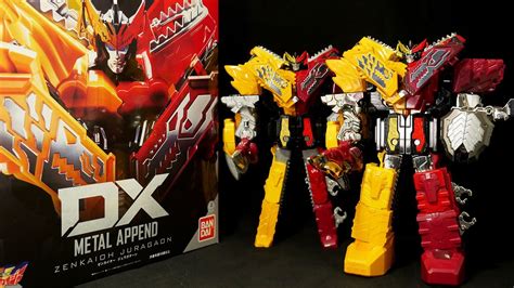 Kikai Sentai Zenkaiger DX METAL APPEND Zenkaioh JuraGaon Video Demo