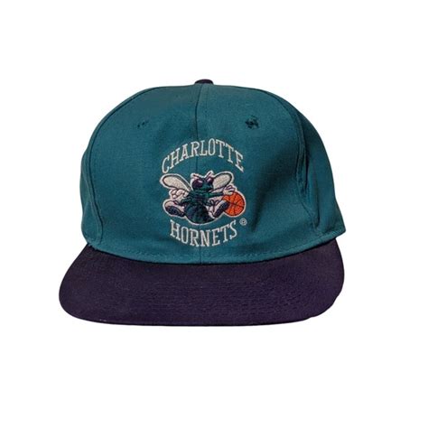 Nba Accessories Vintage Charlotte Hornets Nba Snapback Hat Teal