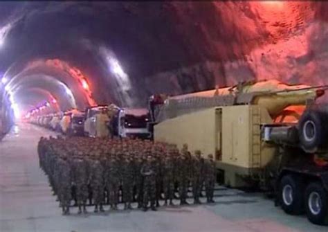 Irans Irgc Missile Base In The Mountain Hidden 500 Meters Underground