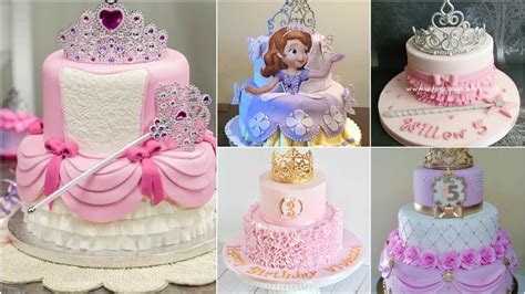 Princess Birthday Cake Design For Girls