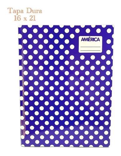 Cuaderno America Tapa Carton Dura X Hojas Forrado Rayado Color