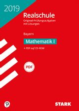 Original Prüfungen Realschule Mathematik I Bayern ISBN 978 3 8490