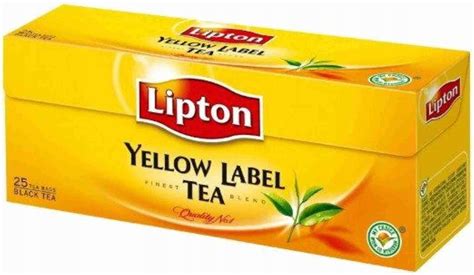 Herbata Lipton Yellow Label Czarna Torebek Ceny I Opinie Ceneo Pl