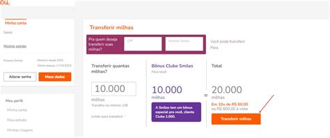 Como Transferir Milhas Entre Contas Smiles Passageiro De Primeira