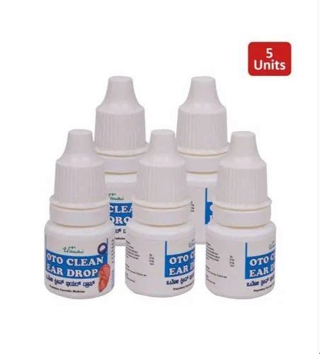 Ukkinadkas Oto Clean Ear Drop Packaging Type Plastic Dropper