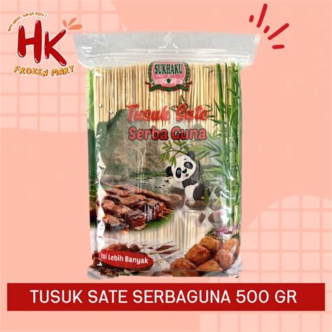 Jual Tusuk Sate Sukhaku Isi Pcs Tusuk Lidi Serbaguna Bambu Import