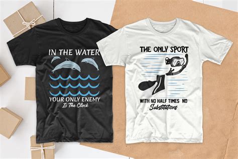 Swimming Designs For T Shirts