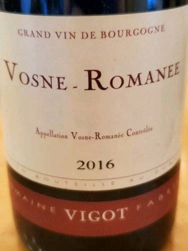 1998 Domaine Vigot Fabrice Vosne Romanée Vivino