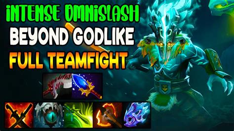 Intense Omnislash Beyond Godlike Full Team Fight Dota Gameplay