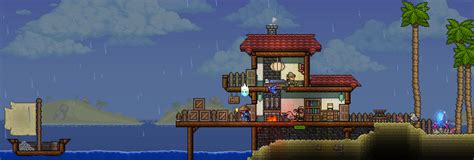 Terraria Ocean House Design