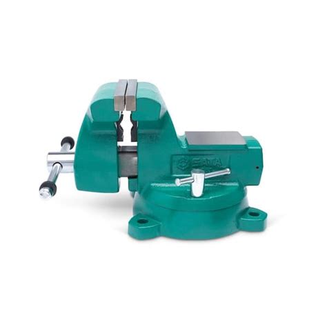 Reviews For SATA 6 In Heavy Duty Bench Vise With Swivel Base Pg 1