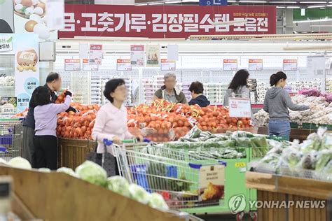 정부 김장 수급 안정 대책 발표 연합뉴스