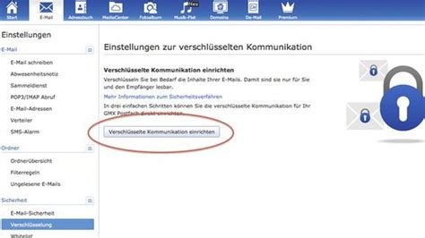 GMX und Web de Der schnellste Weg zur verschlüsselten E Mail ZEIT ONLINE