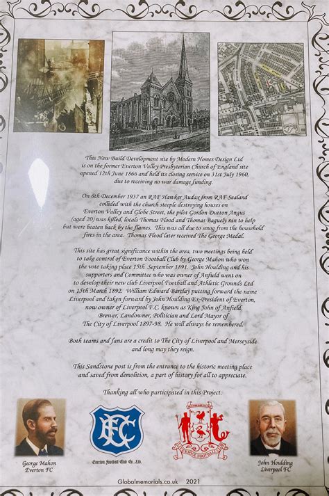 Plaque unveiled at historic site of Liverpool FC 'birth' - Liverpool FC