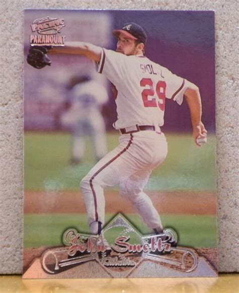 Auction Baseball Card Pacific Paramount Atlanta Braves John