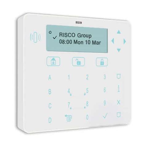 Risco Elegant Keypad With Proximity Reader Eagle Security Solutions