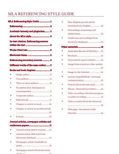 MLA Style - 21 + Examples, Format, How to Write, PDF