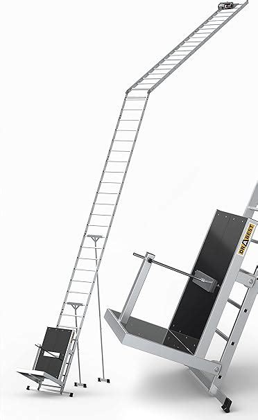 DRABEST Ladder Hoist For PV Modules Roof Tile Lifter Ladder With