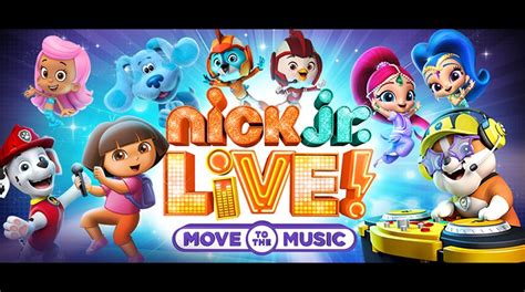 Nick Jr Live! Move to the Music | Nederlander Concerts