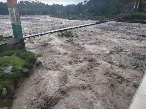 Cloudburst Heavy Rain In Parts Of Himachal Flood Houses