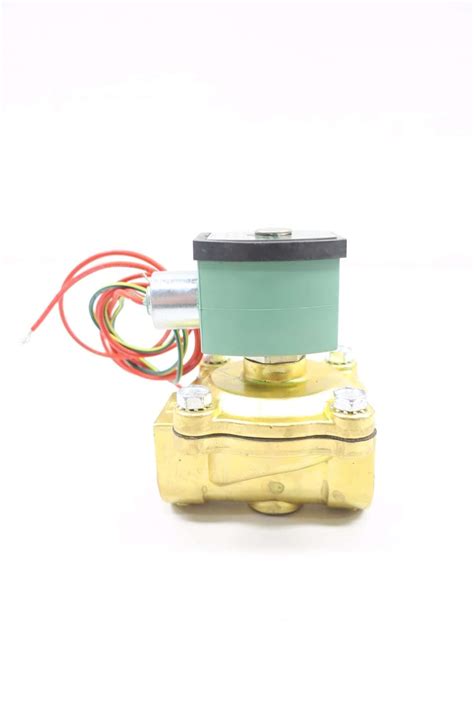 Asco G Red Hat Ii Solenoid Valve V Ac In Npt D