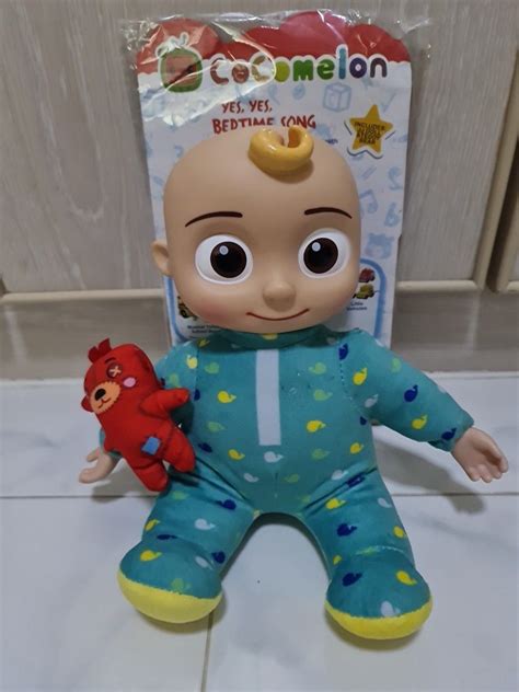 Cocomelon Musical Bedtime Jj Doll Plush Hobbies And Toys Toys And Games