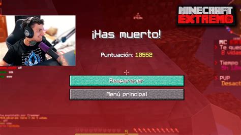 Así fue la Primera muerte de Marki en Minecraft Extremo MarkiLokuras