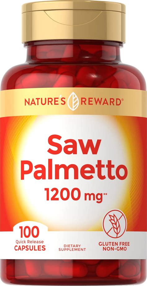 Amazon Nature S Reward Saw Palmetto Mg Count Non Gmo