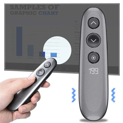 Pointer Presentation Remote Control Wireless Mouse Usb Remote Clicker