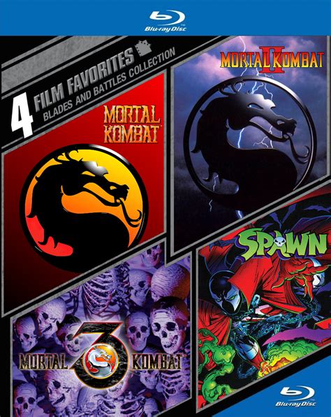 Mortal Kombat Spawn Blu Ray 4 Pack Au Version By Ryukanglivesagain On Deviantart