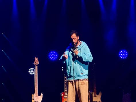 The softer side of Adam Sandler shines in stand-up