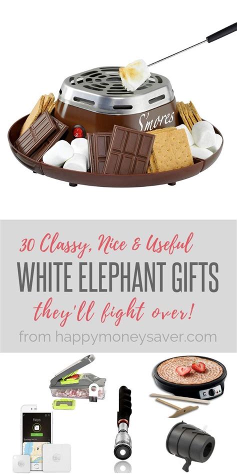 30 Classy Nice And Useful White Elephant Ts Theyll Fight For White