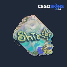 Sticker Sh1ro Holo Rio 2022 CSGOSKINS GG