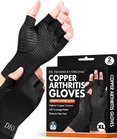 Dr Fredericks Original Copper Arthritis Glove 2 Gloves Perfect