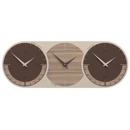 Wall Clock With 3 Time Zones World Clock 3 By CalleaDesign CalleaDesign